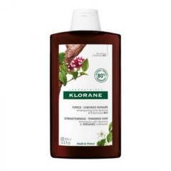 Klorane sampon  cu chinina si floare de colt Bio, 400ml